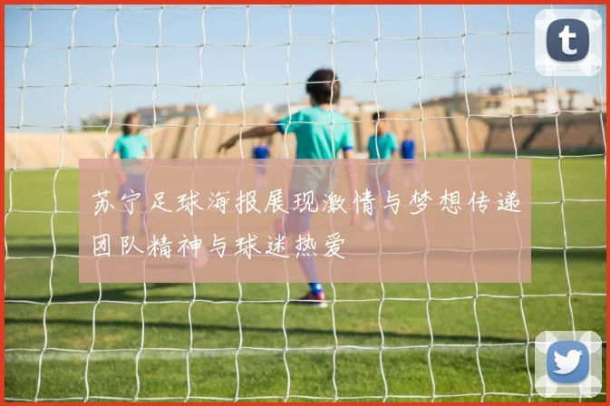 苏宁足球海报展现激情与梦想传递团队精神与球迷热爱